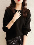 Toloer Sweater Women's Autumn And Winter 2025 New Knitted Knitted Winter Thick Loose New Year Red Chic
