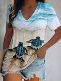 Polyester Fiber Top Double-layer Collar Short-sleeved