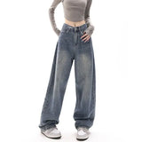 90s Washed High Waist Boyfriend Jeans-Outfit