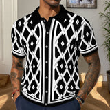 Men's POLO Shirt Summer New Jackfflower Short Sleeves