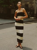 Women's Knitted Sexy-Clad Braided Belted-Coated Dress With High Waist