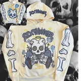 Popular Zipper Jacket New Retro Hoodie Men's And Women's Coat