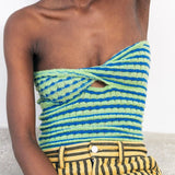 Explosion Women's Vacation Sexy Striped Sweater Knitted