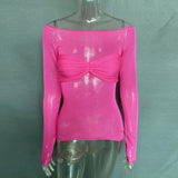 Spring And Summer Explosion Women's Clothing Thin Perspective