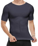 Style Slim Men's Body Slimming Short Sleeves Belly Collection Belly Collection Beer Belly A Generation Of Hair-Outfit