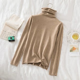 Women's Turtleneck Sweaters 2022 Autumn Winter Sweater Knitted Pullover Long Sleeve Women Sweaters Tops Jumper Pull Femme