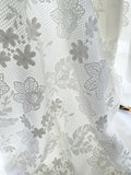 Three-Dimensional Flower Embroidered Lace Dress Girl Long Dress Women's European Goods Korean Women's Small Fragrant Style
