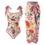 Toloer One-Piece Bikini Suit Women's Bikini Three-Piece
