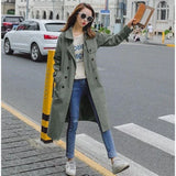 Fashion Windbreakers Manteau Long Femme Hiver Trench Autumn Coat Female For Parka Women Moda Mujer Plus Size Spring Cloak