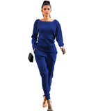 Toloer New Women's Wear Autumn And Winter Urban Leisure Two-Piece Set-Outfit