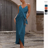 Spring And Summer Women's New Fashion Solid Color Suspension French High-End