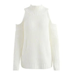 Sweaters Women Autumn & Winter Pullover Sexy Off Shoulder Long Sleeve Woman Sweater Pullovers Fashion Casual Moda Mujer