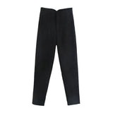 Workplace Women's Display High Waist Waist Suit Trousers 38 Color Reduced Age And Ankle