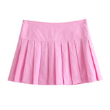 New Two-Color Wide-Pleated Fashionable Skirt Pants 5427434-Outfit
