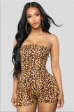 Club Fitness Romper Sexy One Piece Sleeveless Tube Backless Bodycon Jumpsuits Playsuits Shorts Tracksuits Clothes