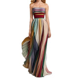New Sexy Bosom Print Color Dress Dress Dress