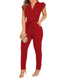 Women's Black One Ppants-Outfit