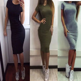 Popular Style Shopee Short-Sleeved Dress Ebay Women's Wear New E-Commerce Hot Joom-Outfit