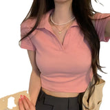Toloer Polo Short-Sleeved T-Shirt Is In The Summer Of