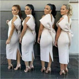 Hanging Neck Sleeveless Bow Sexy Bare Back Dress High-Rise Large Size Dress Dress Dress Dress