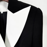 New Star Fashion Collage Bump Color Dark Buckle Repair Suit Jacket Jacket