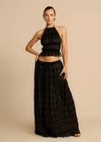 Spring And Summer New Fashion Sexy Bare Back Hanging Neck With Lace Vest Dress
