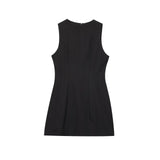 Homemade New Women's Fashion Collection Penffy Short Dress