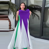 Summer New Fashion Match Gilled Waist Palette Sling