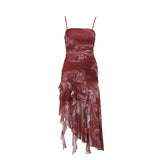 Summer 2024 New Sexy Buttocks Dress Chinese Style New Chinese Dragon Dress-Outfit