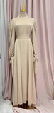 Solid Color Women's Soft Waist Satin