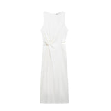 Homemade New Women's Clothing Classic Opening Design Fan Flute Dress