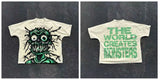 High Street Boys T-Shirt Short-Sleeved Cartoon Character Printing Loose Printing-Outfit