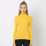 Winter black sweaters for women Turtleneck Sweater women's Pullover Jumper Knitted Casual Slim Sweater Female plus