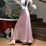 Fishtail Skirt Half-Dress Girl Summer Slimmed-Up Dress With A Long