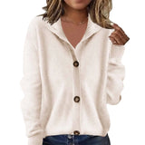 Sheintemu Autumn And Winter Long-Sleeved Women's Sweater Cardigan