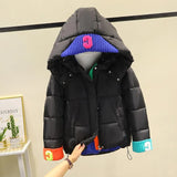 2022 Women Jacket Winter Thick Hooded Cotton Padded Snow Coats Female Korean Loose Puffer Parkas Ladies Oversize