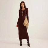New Women's Sexy Cardigan Street Long-Sleeved Top Solid Color Cardigan