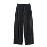 2025 New Set Jacket Jacket Denim Effect Folding Trousers Design