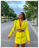 Hollow Out Waist Blazer Jacket Sexy Office Laidies Long Sleeve Bodycon Outwear 2022 Women Summer Robe Chemise Femme Chic