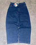 Year's New Skeleton Embroidered Jeans For Men's Casual Street Style Korean Version Of The Trend Is Loose-Outfit
