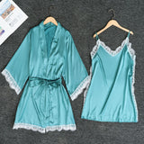 New Stitling Elastic Lady Pyjamas Jersey With Pyjab Pajamas Set Solid Color Home