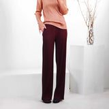 Folding Polo Collar Dress Women Loose Thin Fashion High Elegant Temperament Long