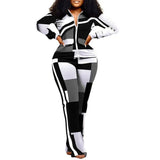 2025 New Women's Long-Sleeved Zipper Trousers