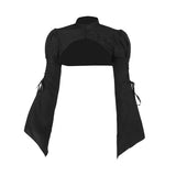 Summer's New Fashionable Short-Sleeved Blouse Is Elegant And Slim, Tied With Horn Cuff Shirt.-Outfit
