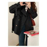 Wind Coat Women's Spring And Autumn Small 2025 New Thin Korean Version Of Loose Kiqi Popular