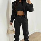 Toloer Women's Wear Fleece Hoodie Sports Fashion Hoodie Winter Wear Women's A