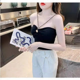 Chain Sling Vest Hottie Summer Sexy New Body-Repair Bottom Short