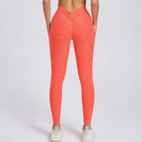 Toloer Tight Side Pocket V-Waist Yoga Pants No Embarrassment Line Peach Hip Fitness Hip Sweatpants-Outfit