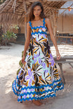 Women's High-End 2026 Spring And Summer New Sling Dress Print Long Dress Dress