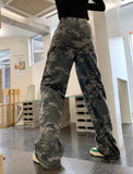 Creen Camo Washed Cargo Jeans-Outfit